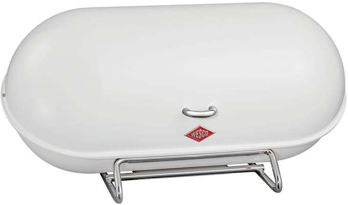 WESCO Breadboy Broodtrommel | 12 Liter | Metaal - Wit | Broodbewaardoos - Designed in Germany