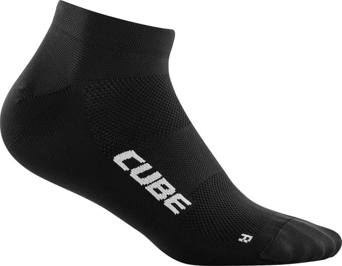 CUBE Fietssokken SOCKS LOW CUT BLACKLINE BLACK 36-39
