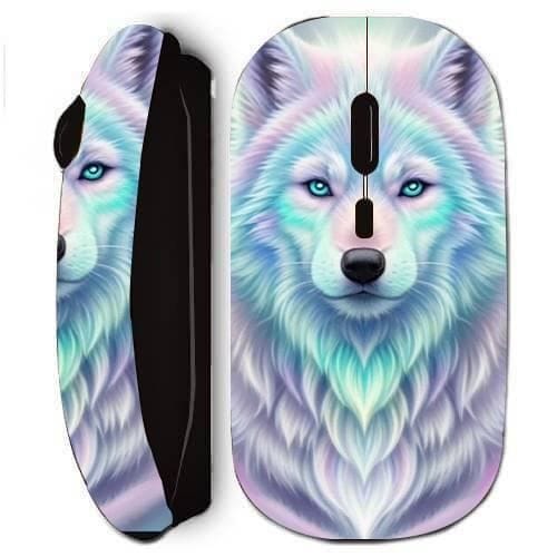 Souris - maniacase - sans fil - optique - USB - noir - violet