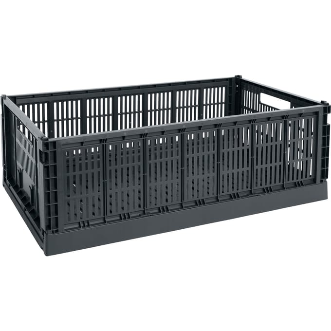 HAY Kleur Krat Mand X-Large - HAYCrateCharcoal