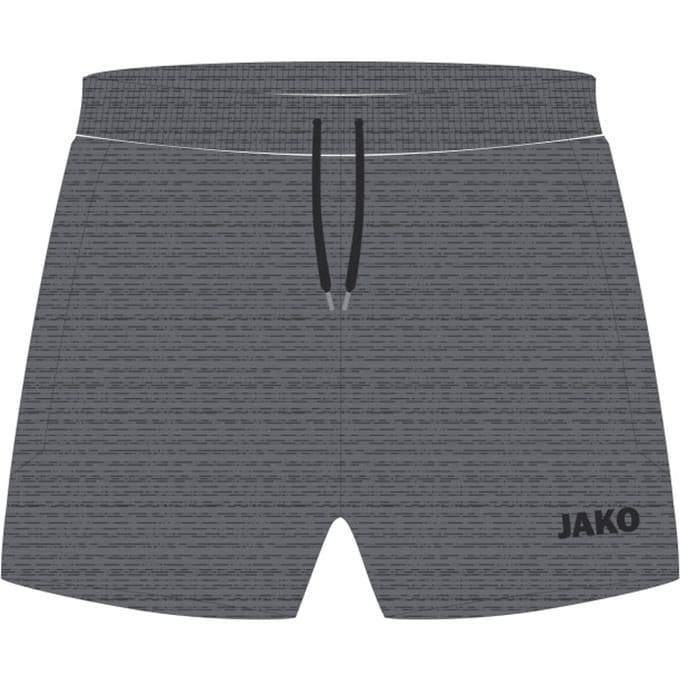 Jako Base Joggingshort Dames - Lichtgrijs Gemeleerd | Maat: 36