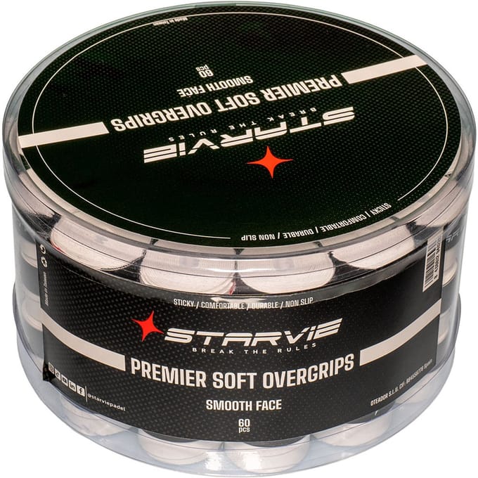 Star Vie Tacky Touch Padel Overgrip 25 Eenheden Zwart