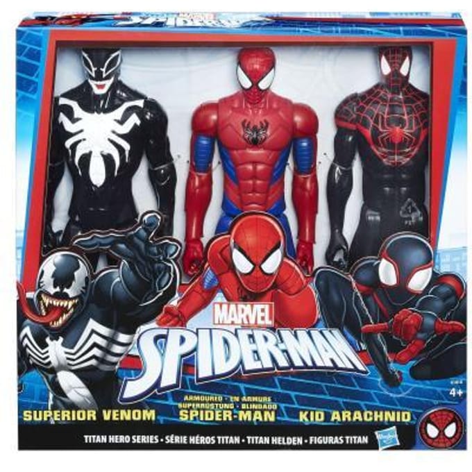 Hasbro Spider Man Titan Hero Collection 3-pack Actiefiguren en superhelden