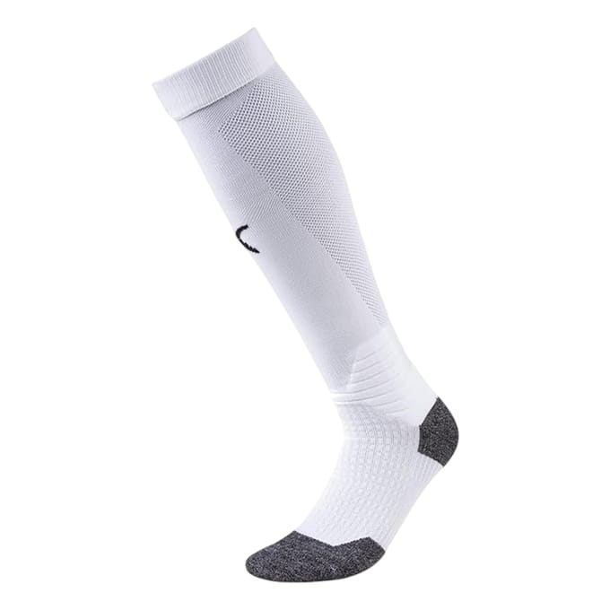 Puma Kinder Team Liga Voetbalkousen (Wit/Zwart)