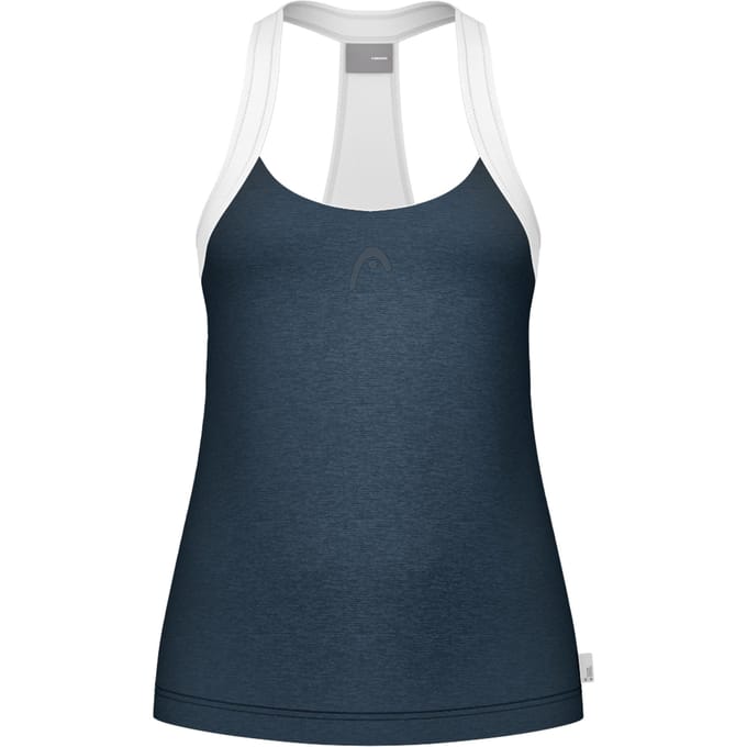 HEAD Play Tech Tanktop Dames-Donkerblauw