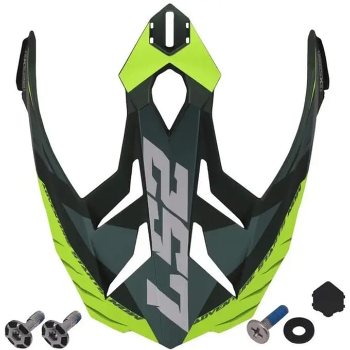 Vervangende visier voor crossmotorhelm LS2 MX701 Spire