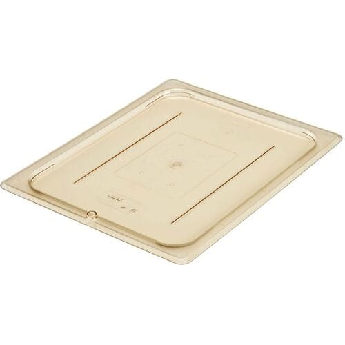 (6 stuks) CAMBRO H-PAN™ - Hittebestendige GN platte deksels 1/2 - Barnsteen