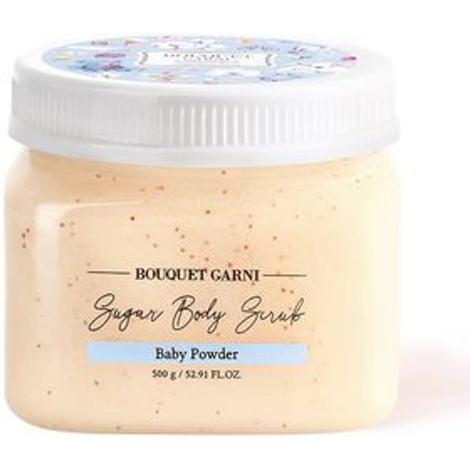 BOUQUET GARNI - Sugar Body Scrub - 5 Types Baby Powder