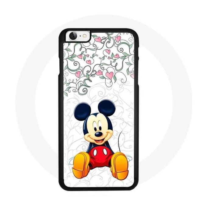 Coque - Maniacase - iPhone 5 - Mickey Mouse - Plastique Silicone - Souple noir