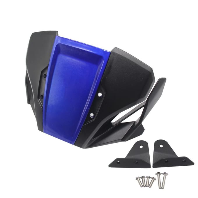 Motorvoorruit Voorruitbeschermer Luchtwinddeflector Modificatieaccessoire rood