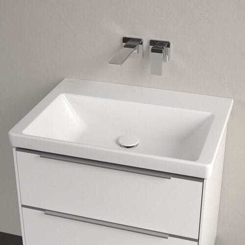 Villeroy & Boch Subway 3.0 cabinet washbasin 65 cm, without tap hole, without overflow, 4A706801
