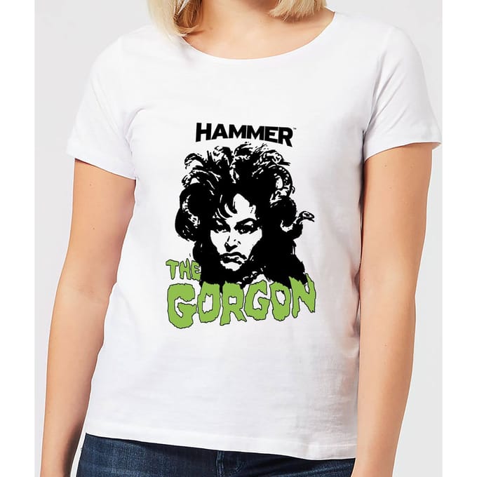Hammer Horror The Gorgon Women's T-Shirt - White - M