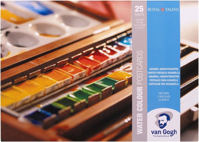 Van Gogh aquarel papier - wit - FSC mix