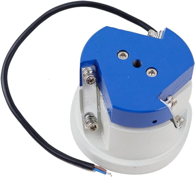 Trillingsplaat Basis - Cirkelvoeder - Componenten Positioneren - Dubbele Rotatie - 80MM Diameter - Zwart