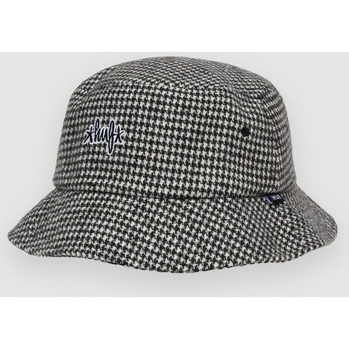 HUF Watson Tweed Bucket Hat zwart