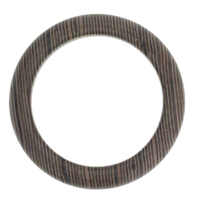 Behave - Houten damesarmband bangle naturel look - boho zomerstijl