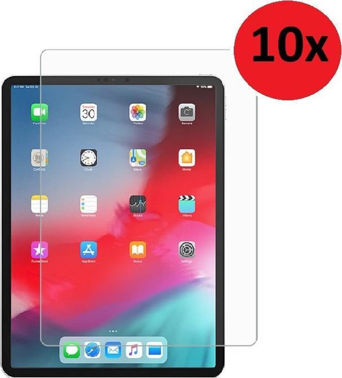 Ipad Pro 11 (2020) 10x Tempered Gehard Glas / Glazen screenprotector (10 stuks)