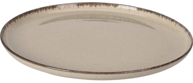 DoaBuy bord Ø 27x25 cml crème