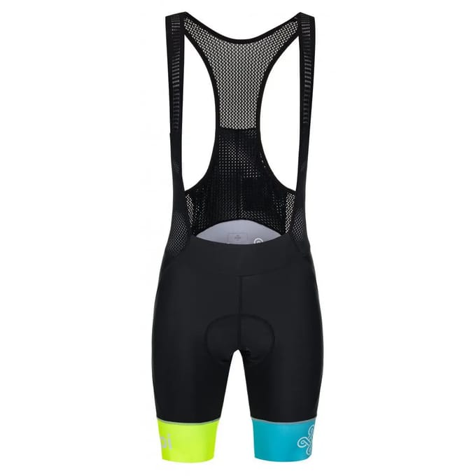 Kilpi Muria Fietsbroek Geel,Blauw,Zwart XS Man