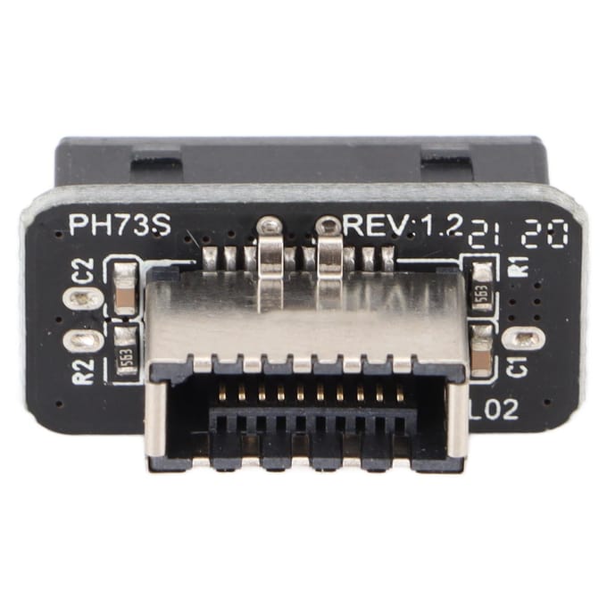 USB-adapter 19P20P naar TypeE TypeC-interface Stabiel signaal Sterk anti-interferentievermogen