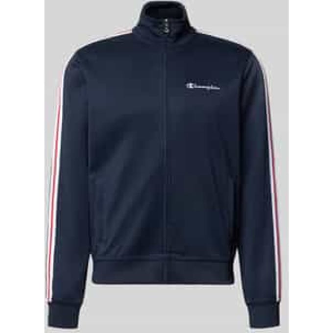 Sweatjack met sierrand