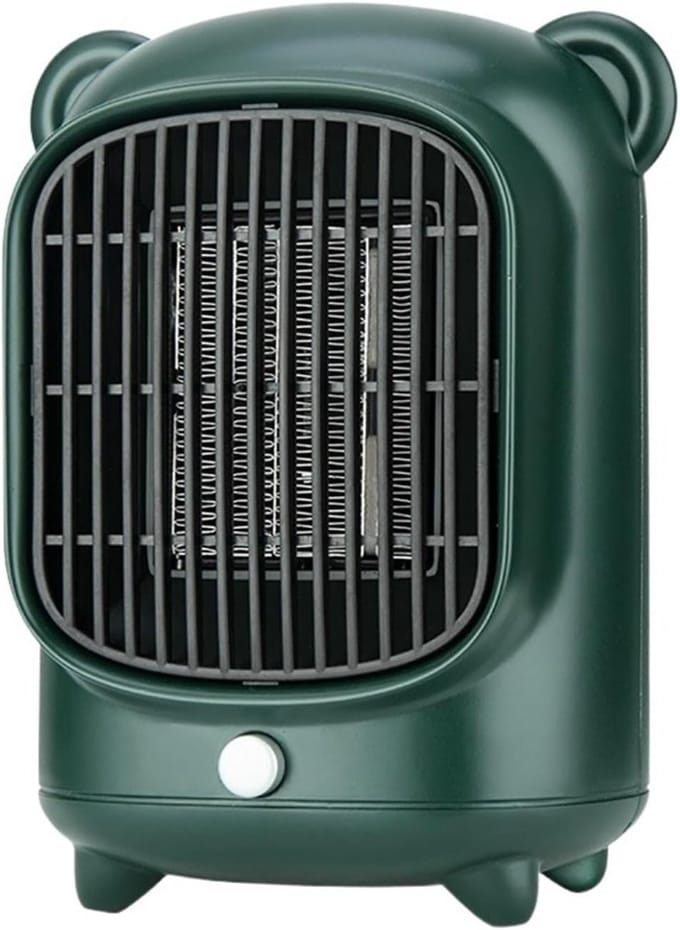 Mini-bureaublad elektrische kachel - donkergroen