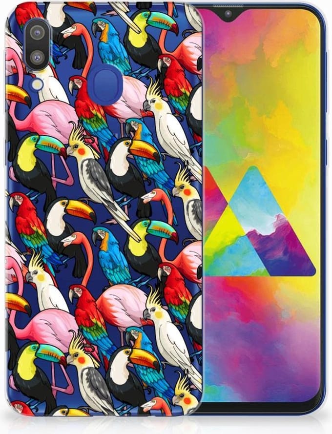 Samsung Galaxy M20 (Power) TPU Hoesje Birds