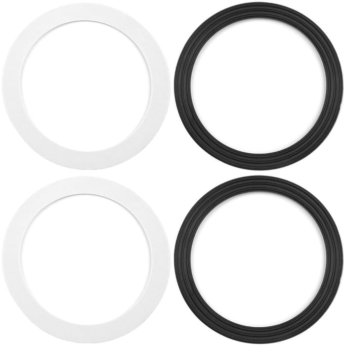 Dailygoods - Set van 4 Rubber Afdichtingen voor Gootsteenafvoer 110mm