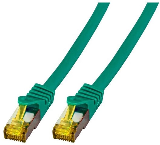 CAT6a sFTP kabel 15 meter Groen