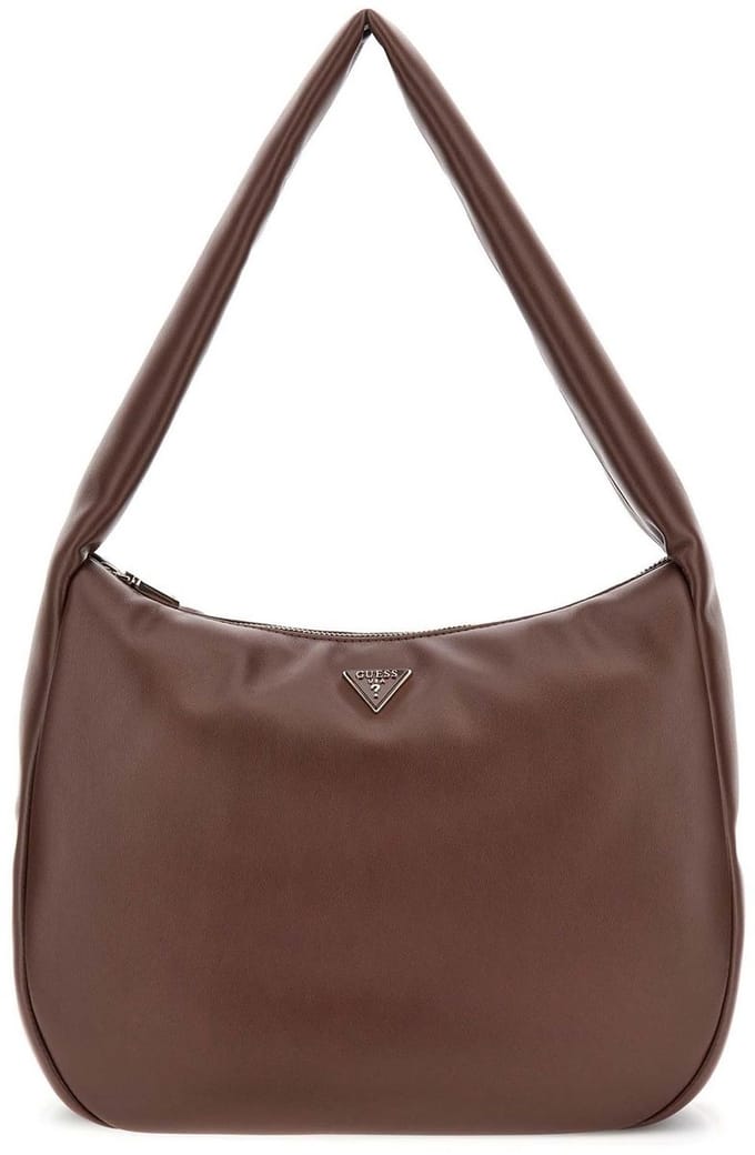 GUESS schoudertas Sunetra Large Hobo Bag Espresso donkerbruin