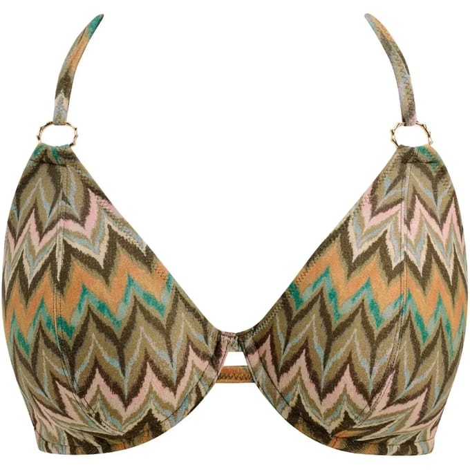 Halterneck bikini top dames Freya Arizona Wave