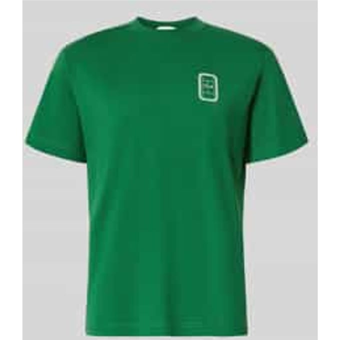 regular fit T-shirt van 100% katoen model 'CN Tenniscourt Backprint'