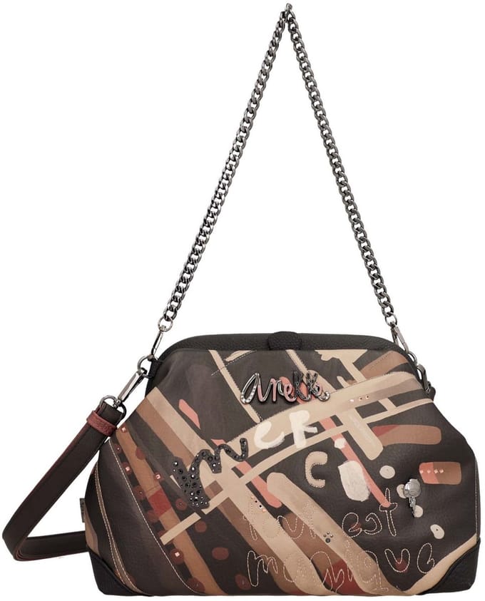 Anekke schoudertas Parisian Drawstring Bag Multicolor veelkleurig