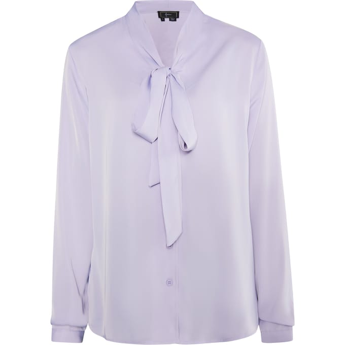 Faina sjaal blouse Dames Licht lavendel