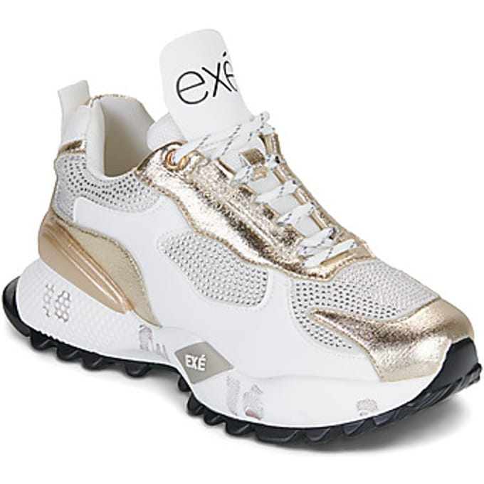 Lage Sneakers Exé Shoes D190608-22A-PU-WHITE-GOLD