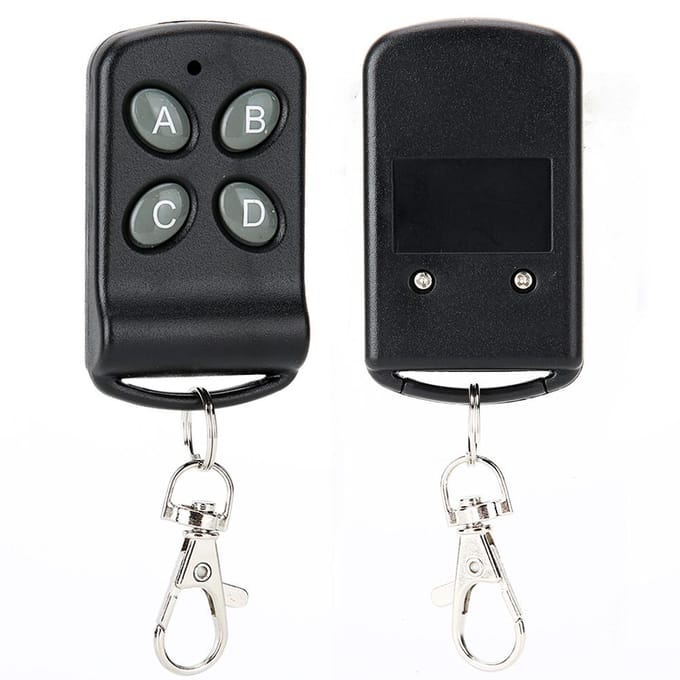 433M 4?sleutel Verbeterde Kloning Afstandsbediening Draadloze Kopieer Duplicator Zender gray