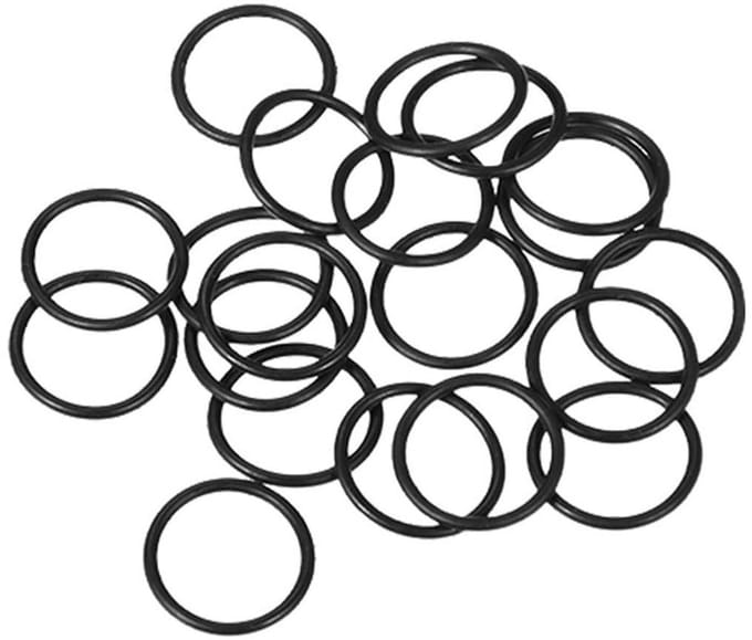 Dailygoods- O-ringen 12St - Nitrilrubber - Afdichtingsringen - 9mm Buitendiameter - 5mm Binnendiameter - 2mm Breedte