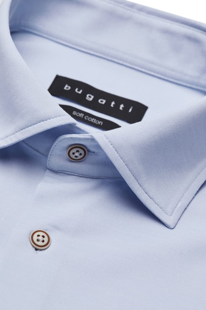 Bugatti Herren Jersey overhemd