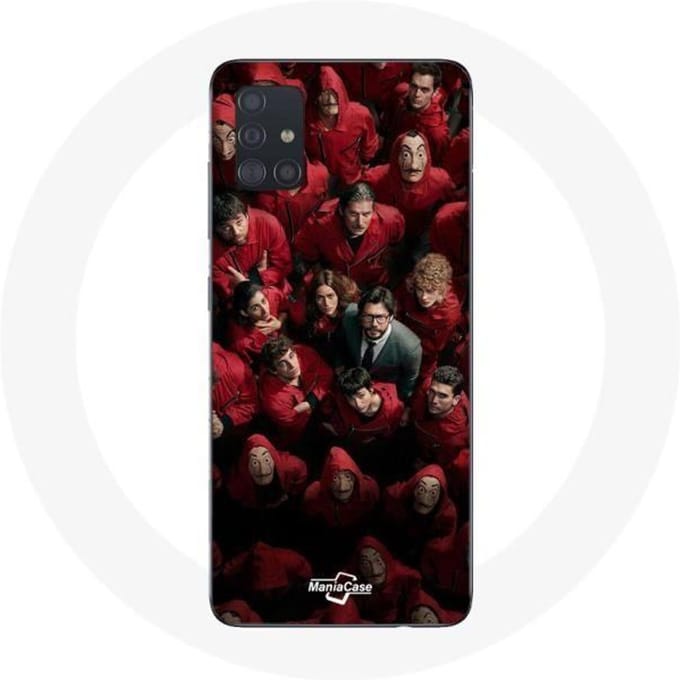 Samsung Galaxy A51 hoesje La casa de papel poster