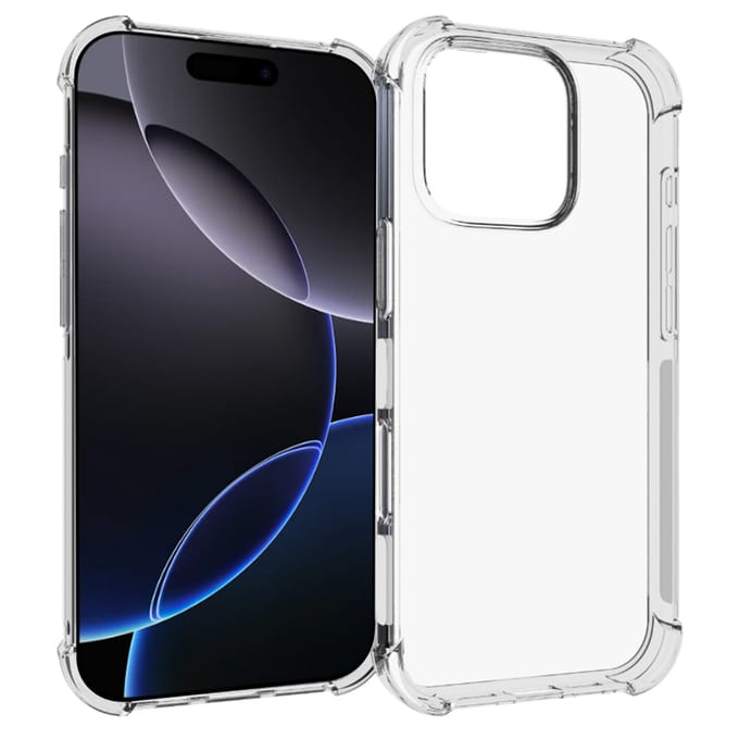 imoshion Hoesje - Geschikt voor Apple iPhone 16 Pro - Shockproof Case - Transparant