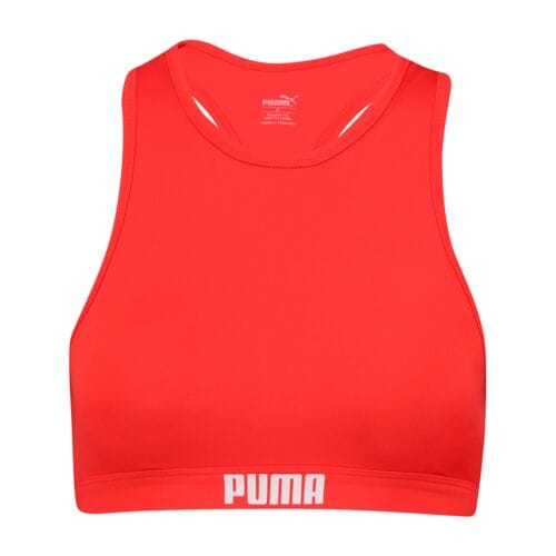 PUMA ACCESSOIRES - racerback swim top - Bikini top dames - Rood
