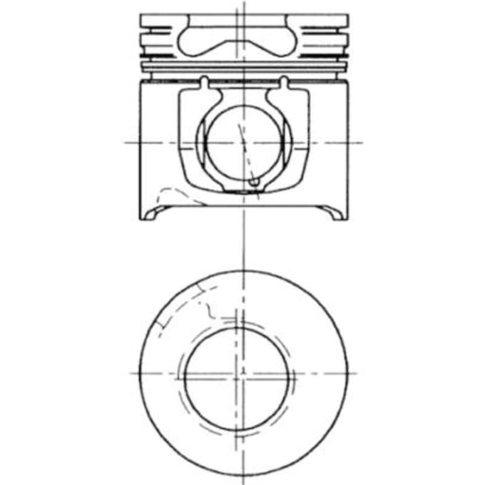 Zuiger KOLBENSCHMIDT 94450600