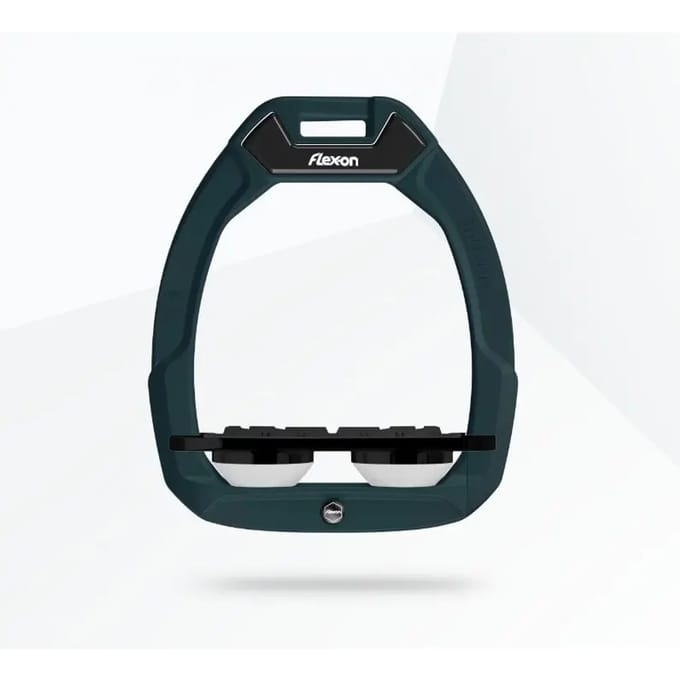Veiligheidseisen voor paardrijden Plat Grip Groen/Zwart/Wit Flex-On Safe-On