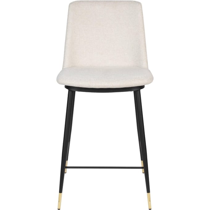 Housecraft Living Lionel Barkrukken rugleuning 65 cm Beige - Set van 2