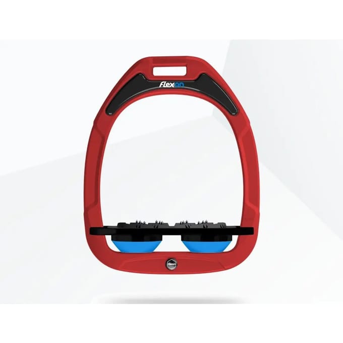 Platte Ultra Grip Strijklappen Rood/Zwart/Blauw Flex-On Green Composite