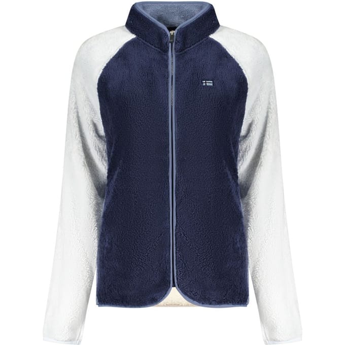 Noorwegen 1963 Blauwe Polyester Vrouwen Sweater