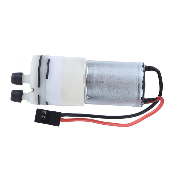 3?6V 370 Waterkoelpomp met Motor RC Boten Waterdicht Laag Geluidsniveau Mini Pomp JR Plug