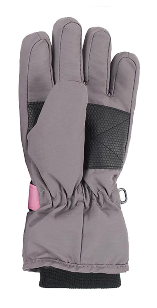 Heat Holders - Waterdichte thermo skihandschoenen voor kinderen - Roze / Grijs