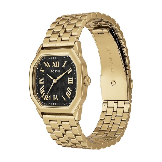FOSSIL HARLOW Dames Horloge 27 mm - Goudkleurig
