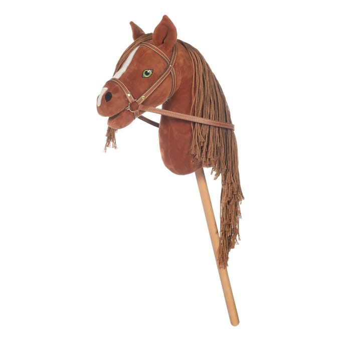 HKM HOBBY HORSE -MINI- Bruin-donkerrood